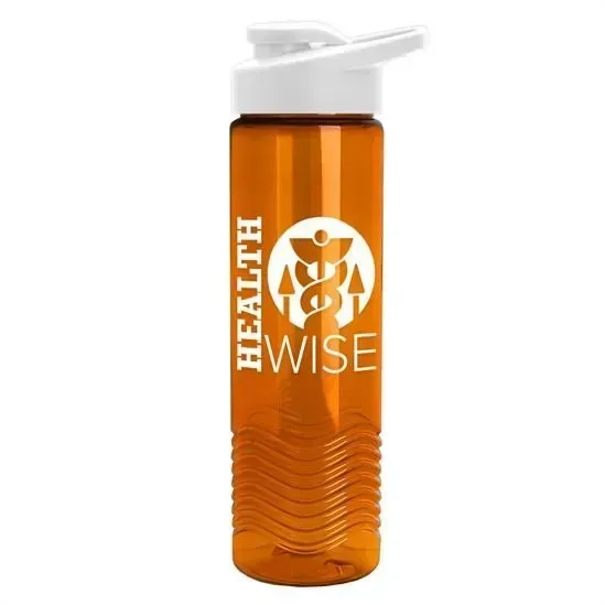 Wave Tritan® Bottle with Drink-Thru Lid (24 oz.) — view 16