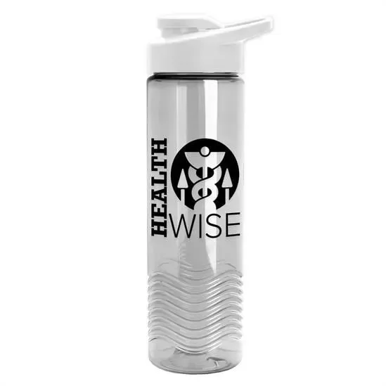 Wave Tritan® Bottle with Drink-Thru Lid (24 oz.) — view 20