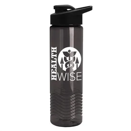 Wave Tritan® Bottle with Drink-Thru Lid (24 oz.) — view 21