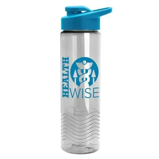 Wave Tritan® Bottle with Drink-Thru Lid (24 oz.) — view 26