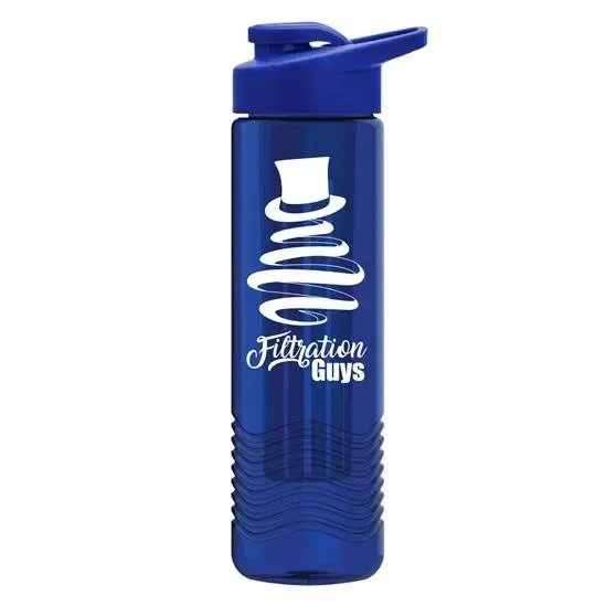 Wave Tritan® Bottle with Drink-Thru Lid and Infuser (24 oz.) — view 5