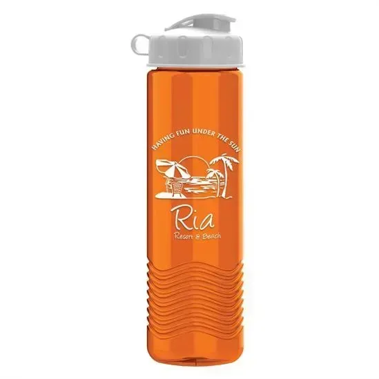 Wave Tritan® Bottle with Flip Lid (24 oz.) — view 6