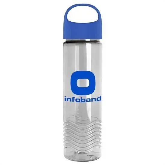 Wave Tritan® Bottle with Oval Crest Lid (24 oz.) — view 10