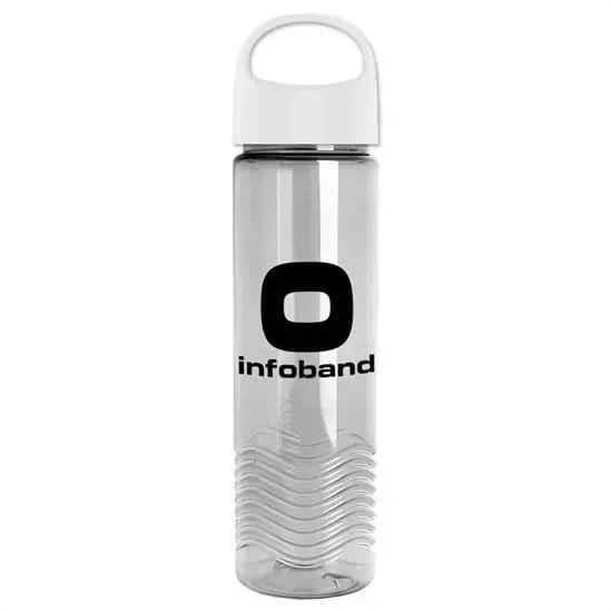 Wave Tritan® Bottle with Oval Crest Lid (24 oz.) — view 12