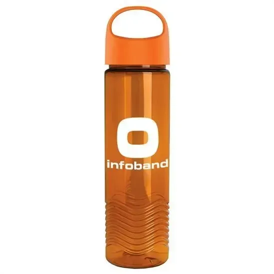 Wave Tritan® Bottle with Oval Crest Lid (24 oz.) — view 14