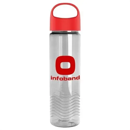 Wave Tritan® Bottle with Oval Crest Lid (24 oz.) — view 15