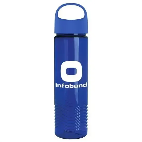 Wave Tritan® Bottle with Oval Crest Lid (24 oz.) — view 5