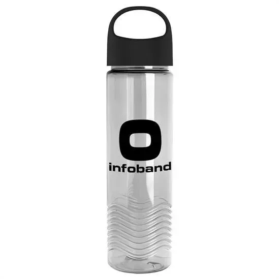Wave Tritan® Bottle with Oval Crest Lid (24 oz.) — view 9