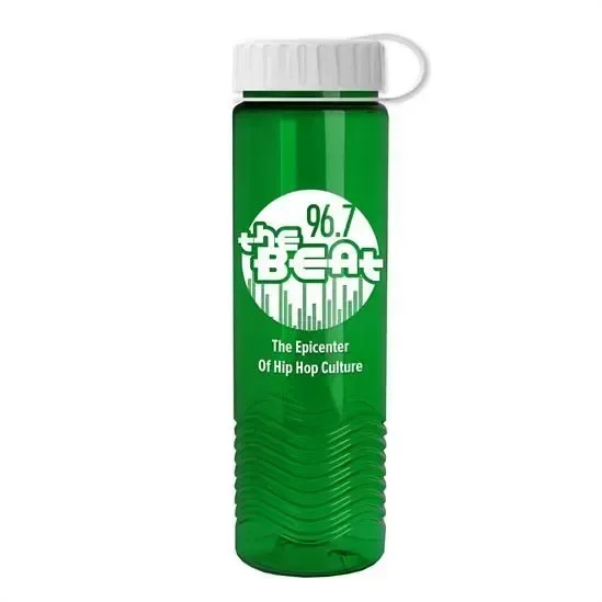 Wave Tritan® Bottle with Tethered Lid (24 oz.) — view 13