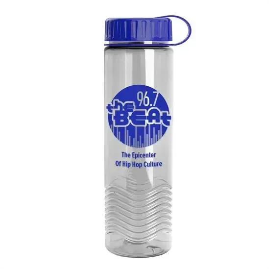 Wave Tritan® Bottle with Tethered Lid (24 oz.) — view 15