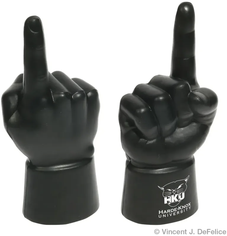 Custom Foam Finger Stress Reliever — view 3