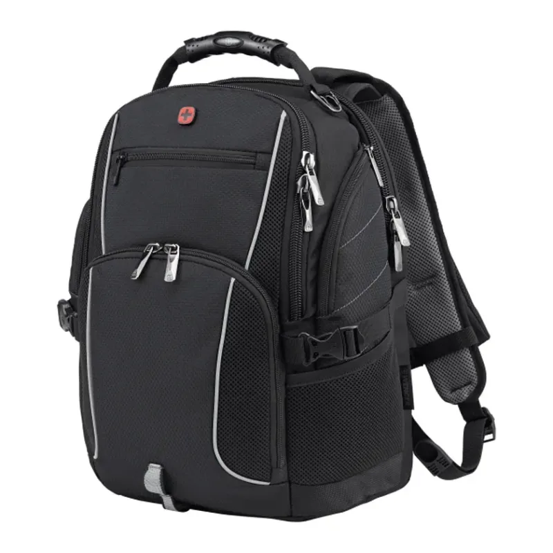 Custom Branded Wenger Pro II Computer Backpack - 17" — view 13
