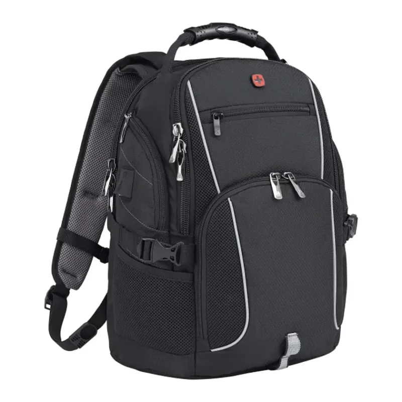 Custom Branded Wenger Pro II Computer Backpack - 17" — view 14