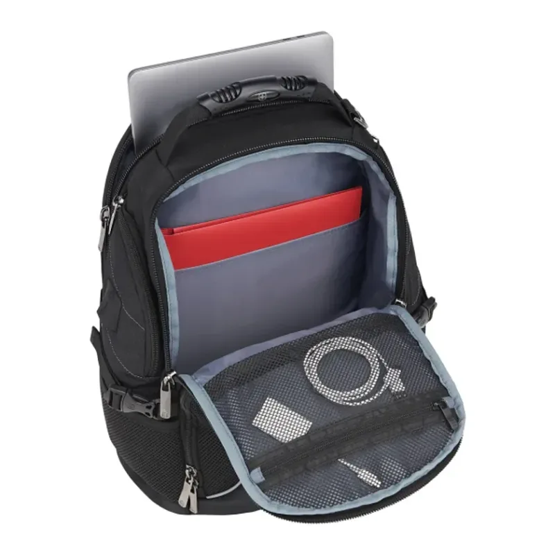Custom Branded Wenger Pro II Computer Backpack - 17" — view 4