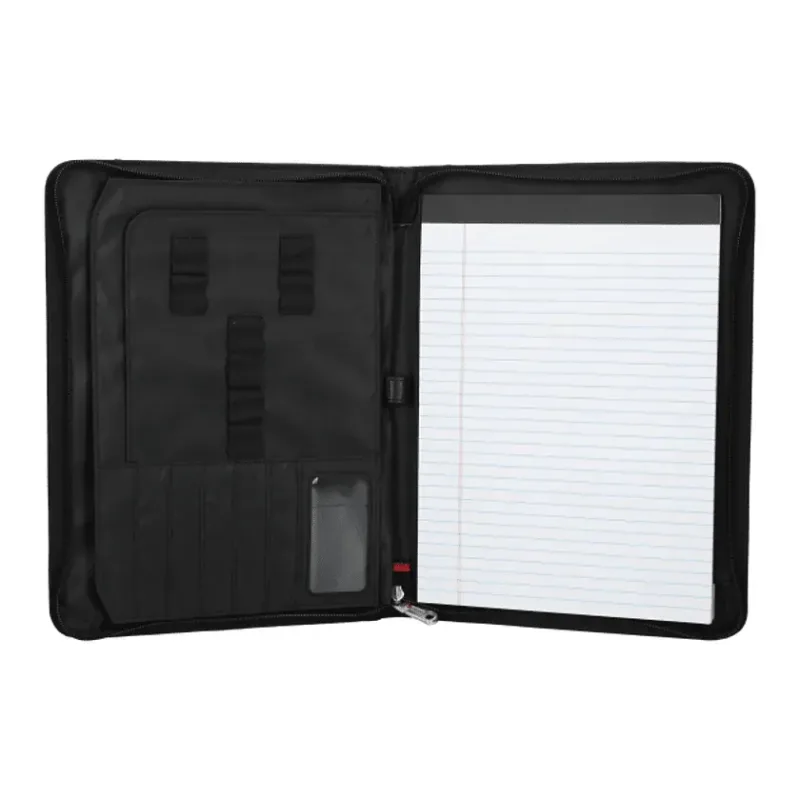 Recycled Zippered Padfolio (Wenger) — view 2