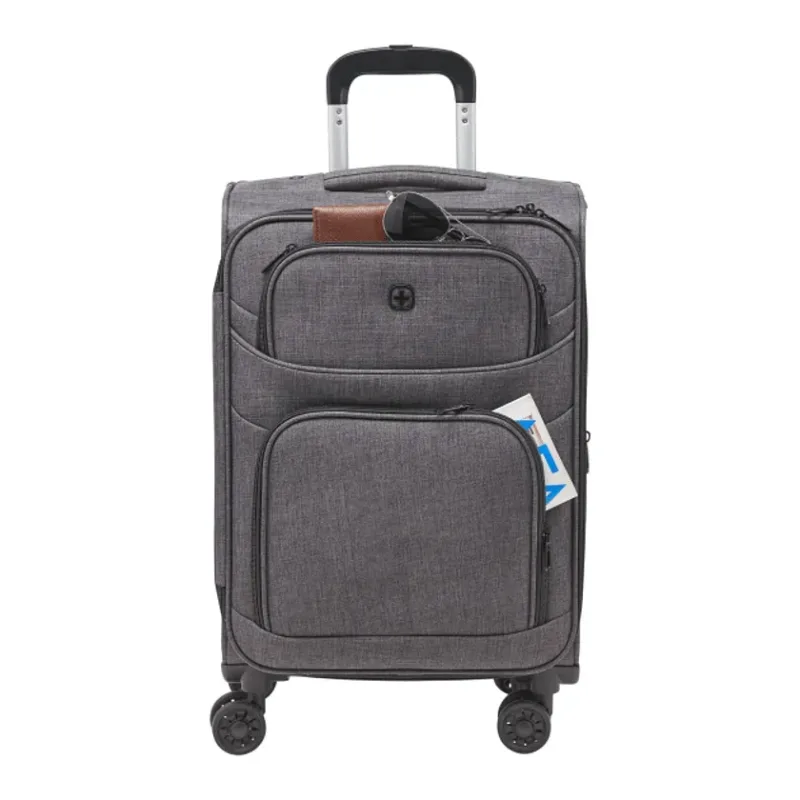 Branded Wenger RPET Carry-On - 21" Graphite — view 10