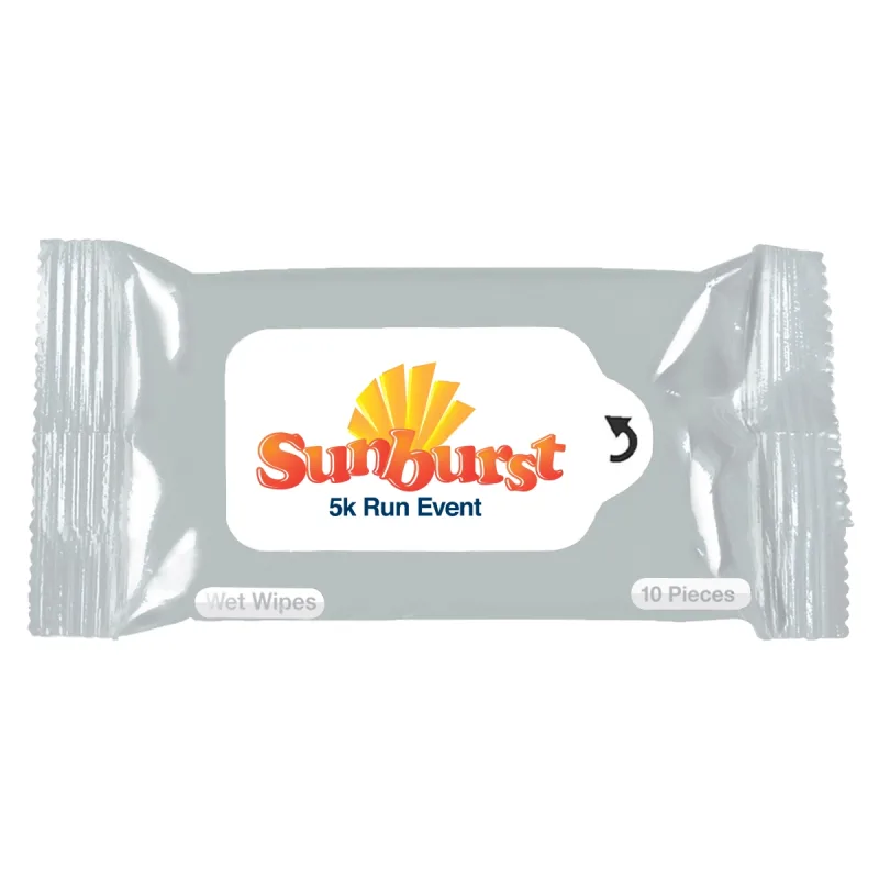 Wet Wipe Packet — view 4