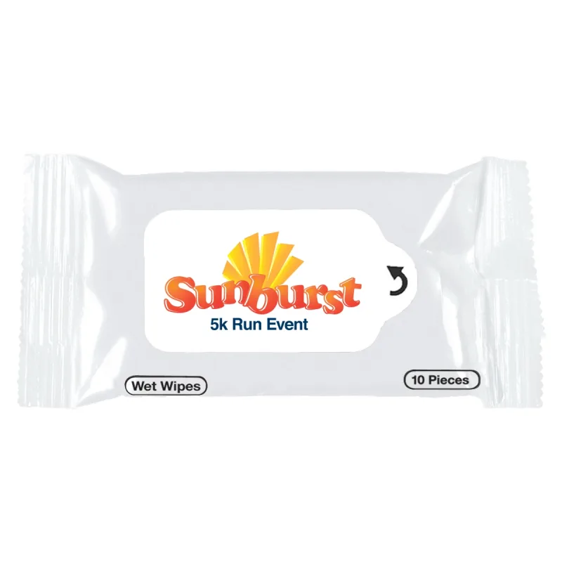 Wet Wipe Packet — view 5