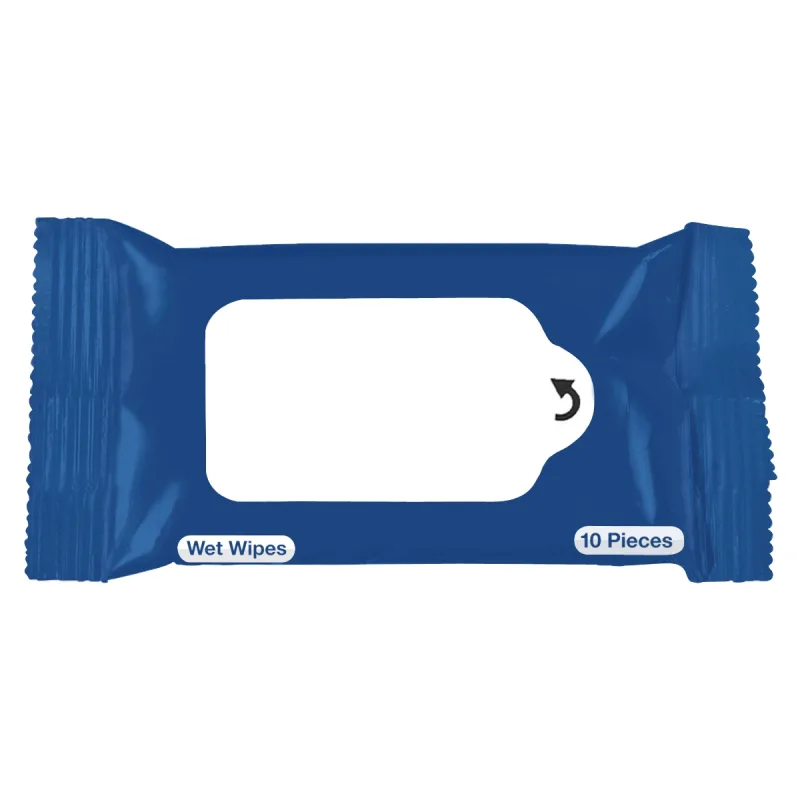 Wet Wipe Packet — view 6