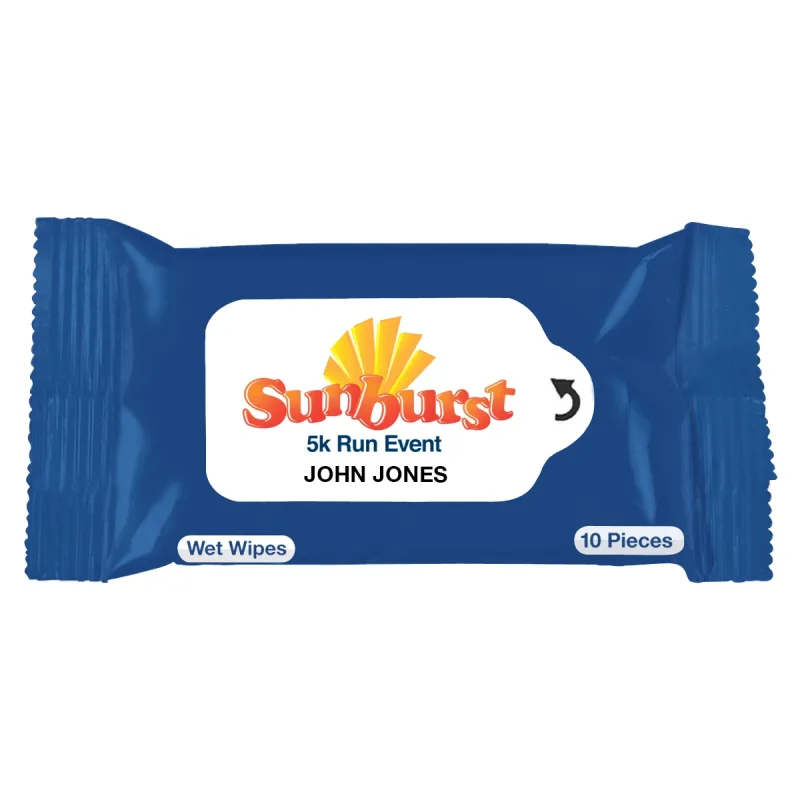 Wet Wipe Packet — view 7