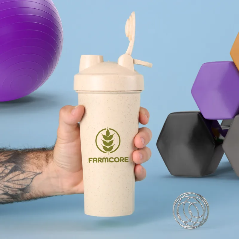 Wheat Straw Shaker Bottle — view 2