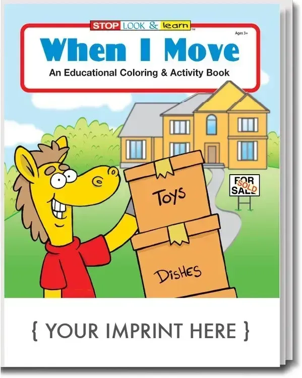 When I Move Coloring & Activity Book