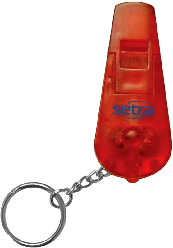 Whistle Keychain with LED Light — view 6