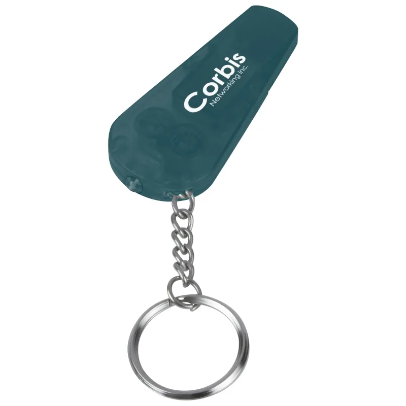 Personalized Whistle Light/Key Chain — view 6