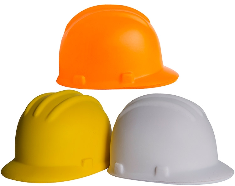 Logo Hard Hat Stress Reliever