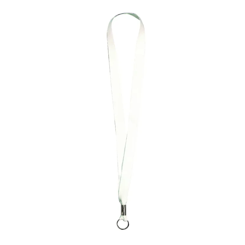 White Lanyard with Full Color Imprint — view 5