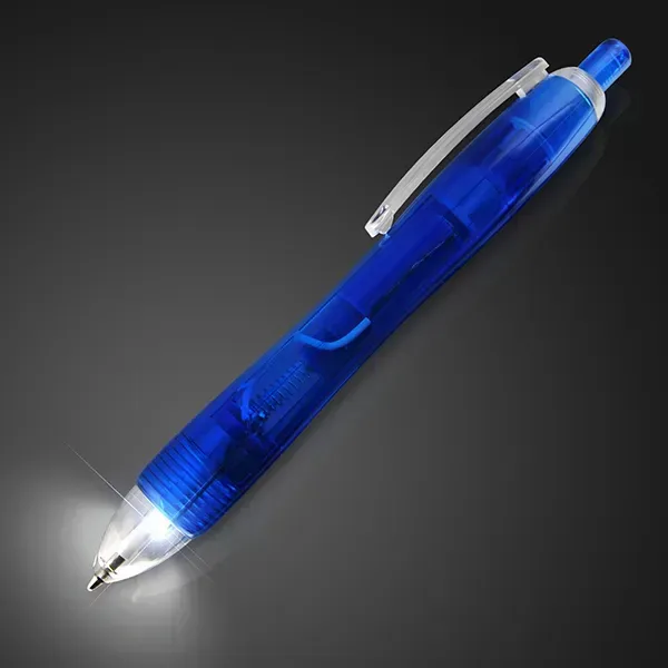 White LED Light Tip Pen — view 2