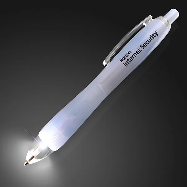 White LED Light Tip Pen — view 5