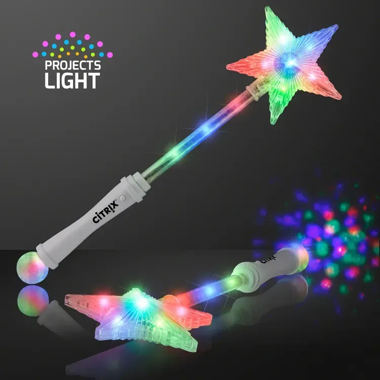 White LED Super Star Wands — view 2