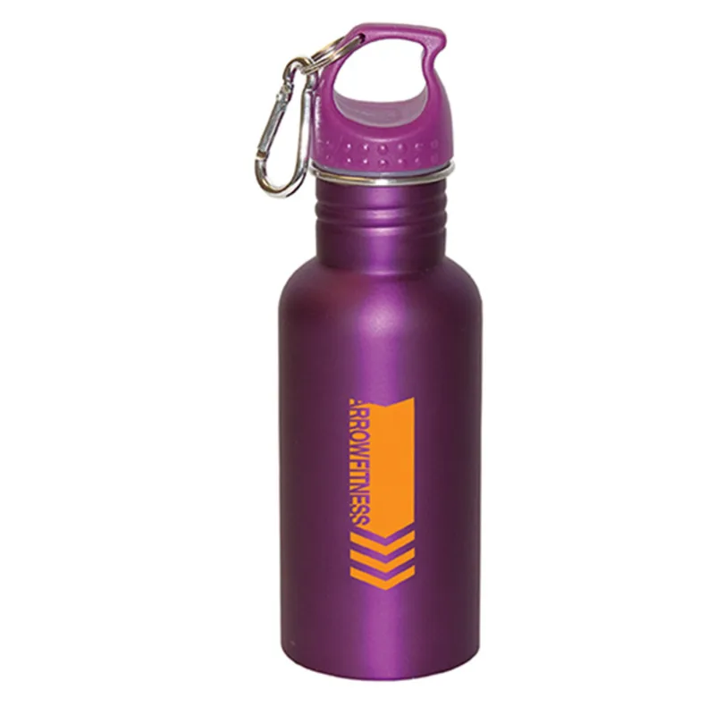 Wide Mouth 500 Ml (17 Fl. Oz.) Stainless Steel Water Bottle — view 8