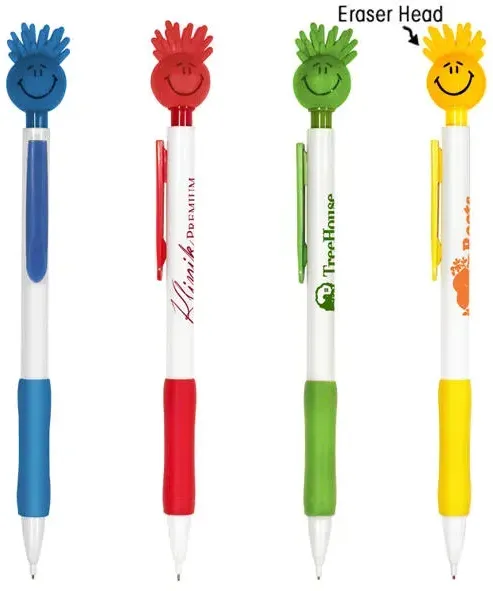 Wild Smilez Customizable Mechanical Pencil with Soft Grip & Eraser