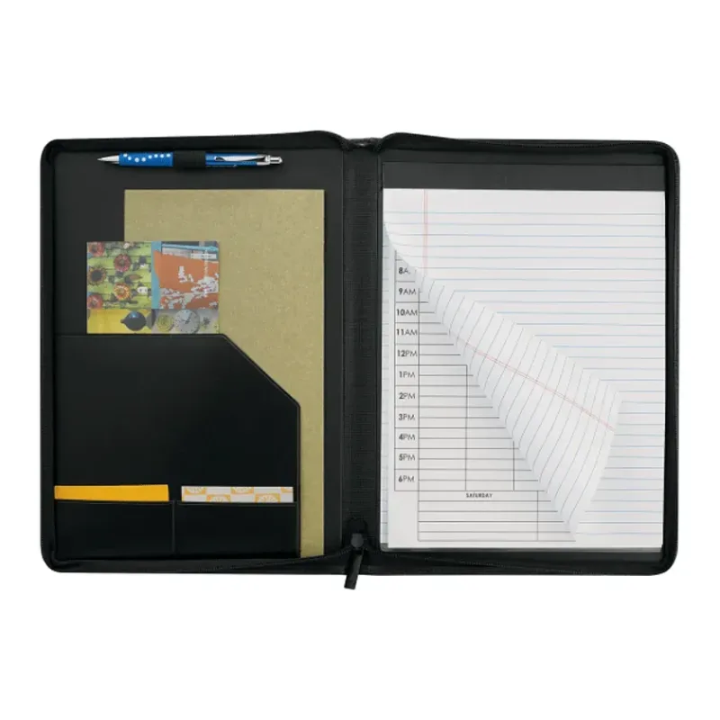 Windsor Impressions Zippered Padfolio with FSC® Mix Paper — view 2