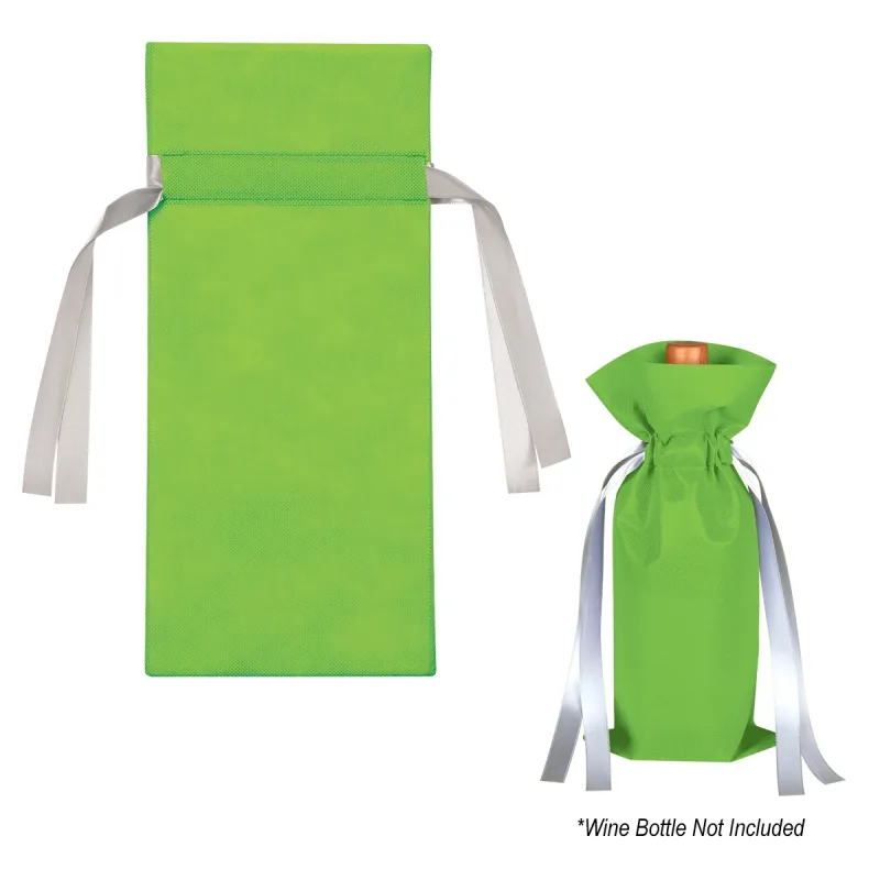 Wine Bottle Non-Woven Gift Bag — view 3
