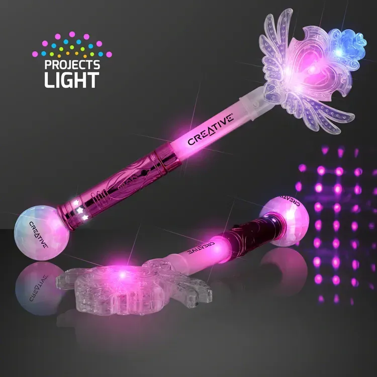 Winged Heart LED Fairy Wand — view 4