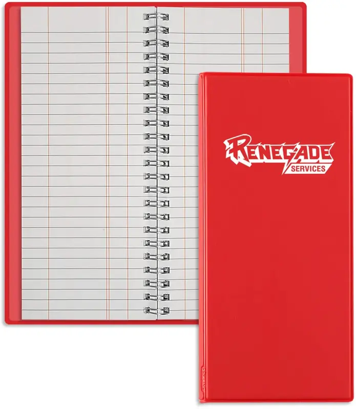 Custom Wire-O Tally Book (200 Pages)