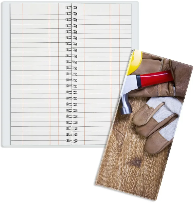 Custom Wire-O Tally Book (200 Pages) — view 21