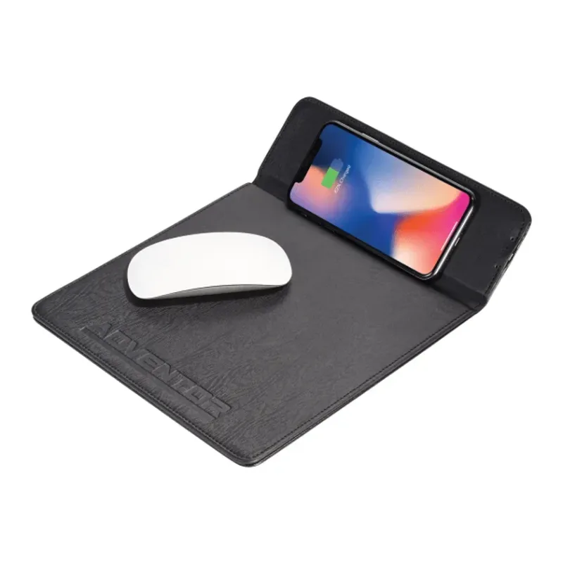 Custom Wireless Charging Mouse Pad - 0.75oz — view 7