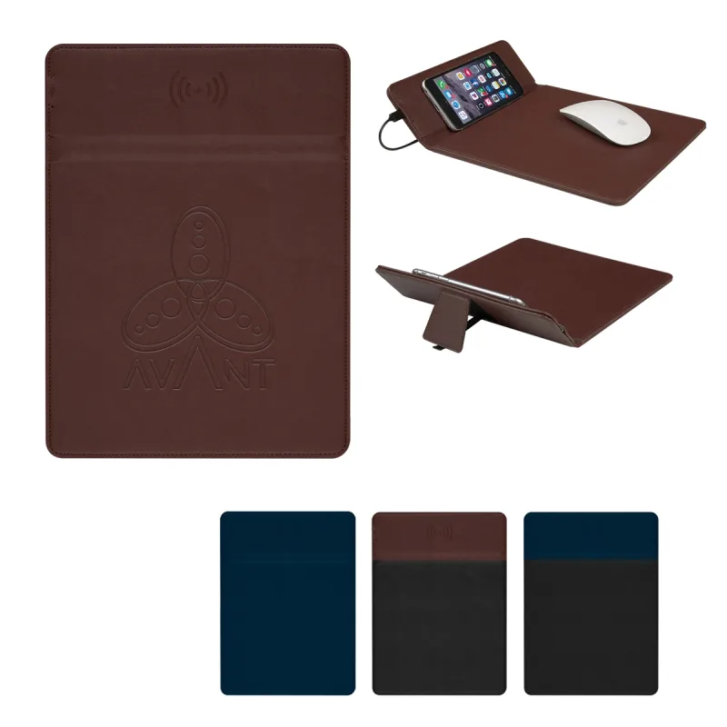 Wireless Charging Mouse Pad With Phone Stand — view 10