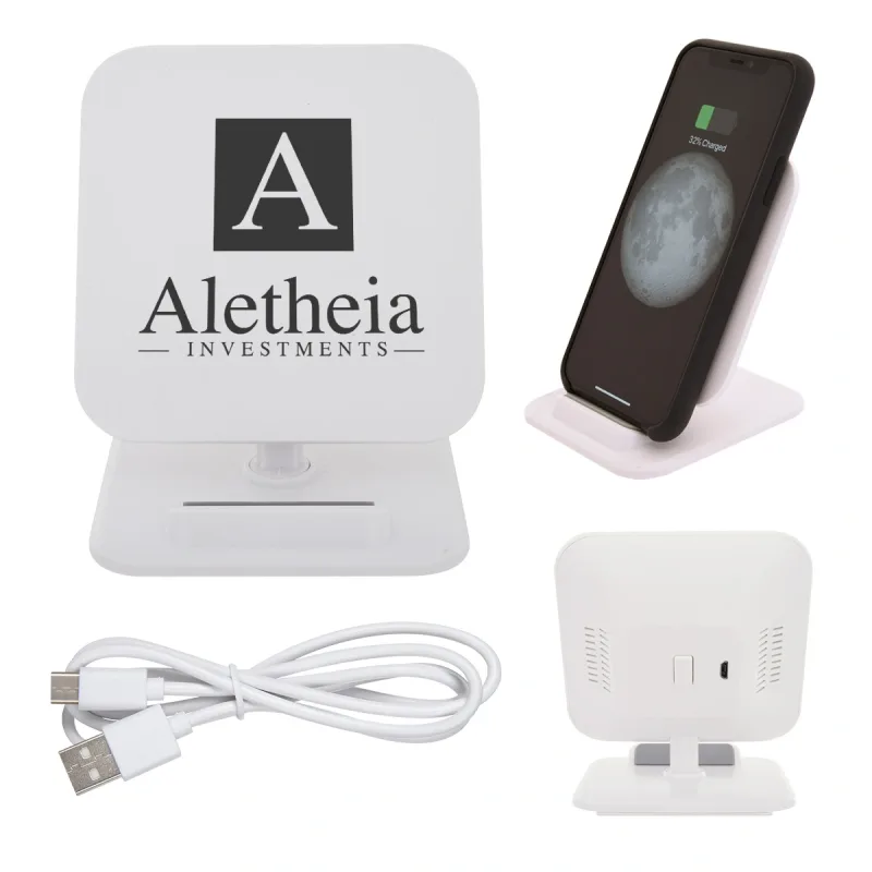Wireless Charging Pad Phone Stand — view 3