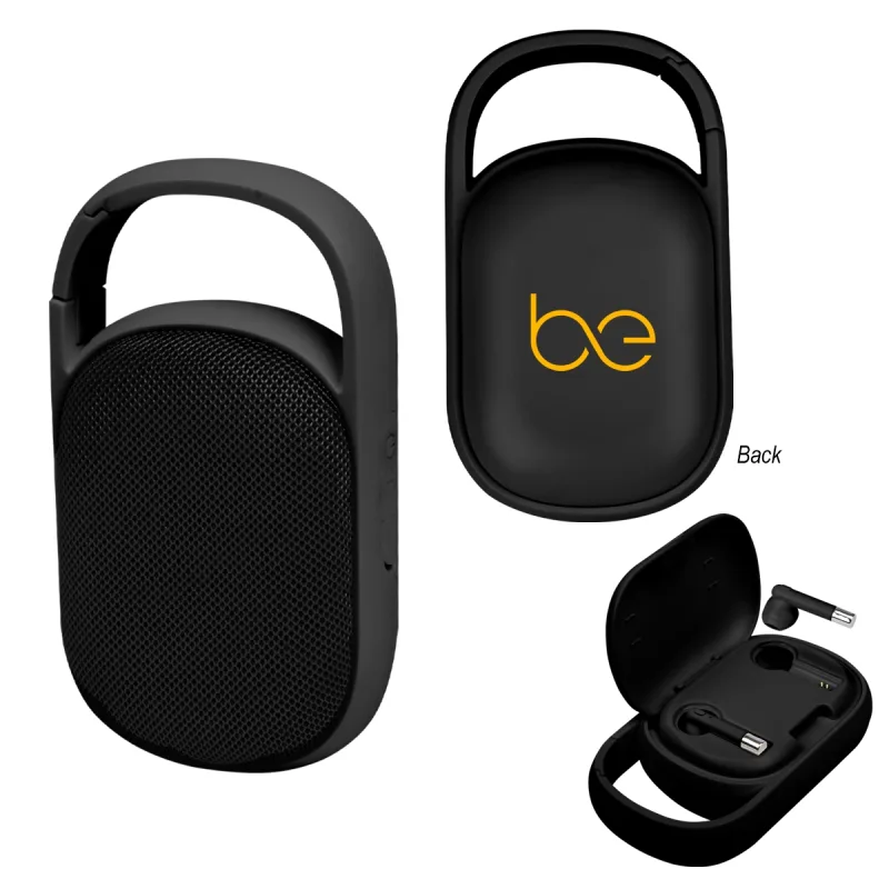 Wireless Earbuds With Speaker & Charging Case — view 2