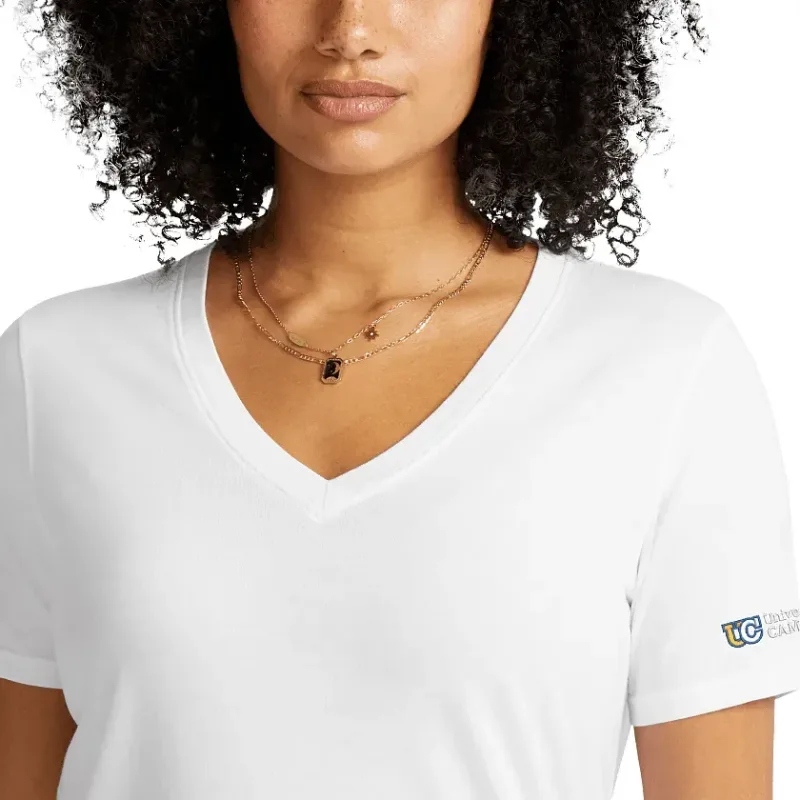 Women's American Giant Classic Cotton V-Neck T-Shirt — view 13