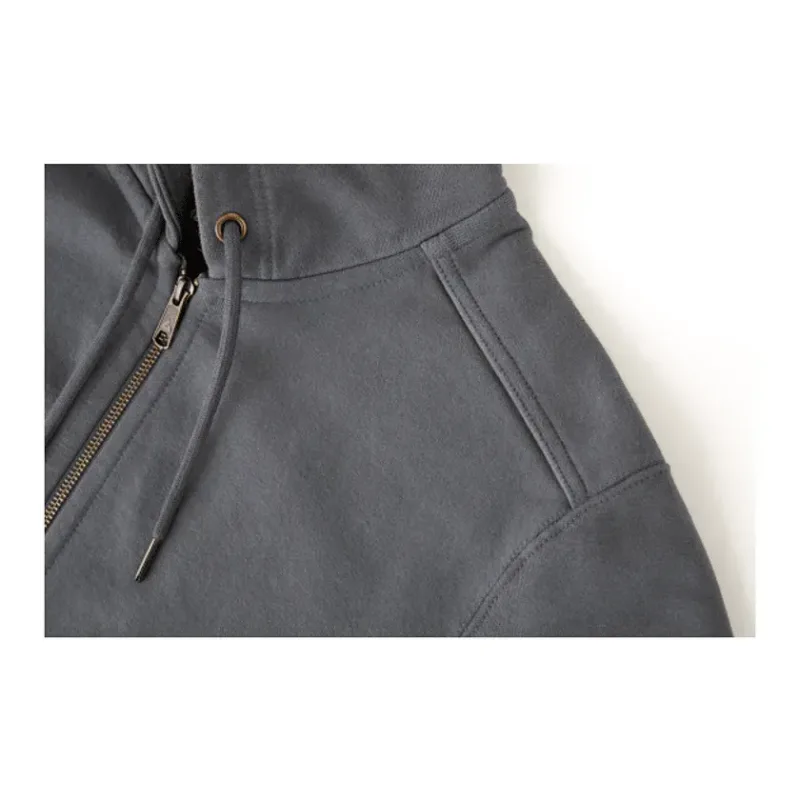 Women's American Giant Classic Full Zip Heavyweight Fleece Hoodie — view 15