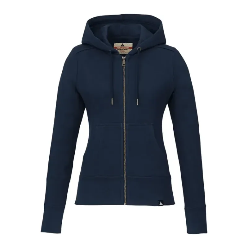 Women's American Giant Classic Full Zip Heavyweight Fleece Hoodie — view 5