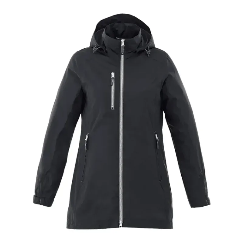 Custom Branded Women's Ansel Waterproof Jacket — view 10