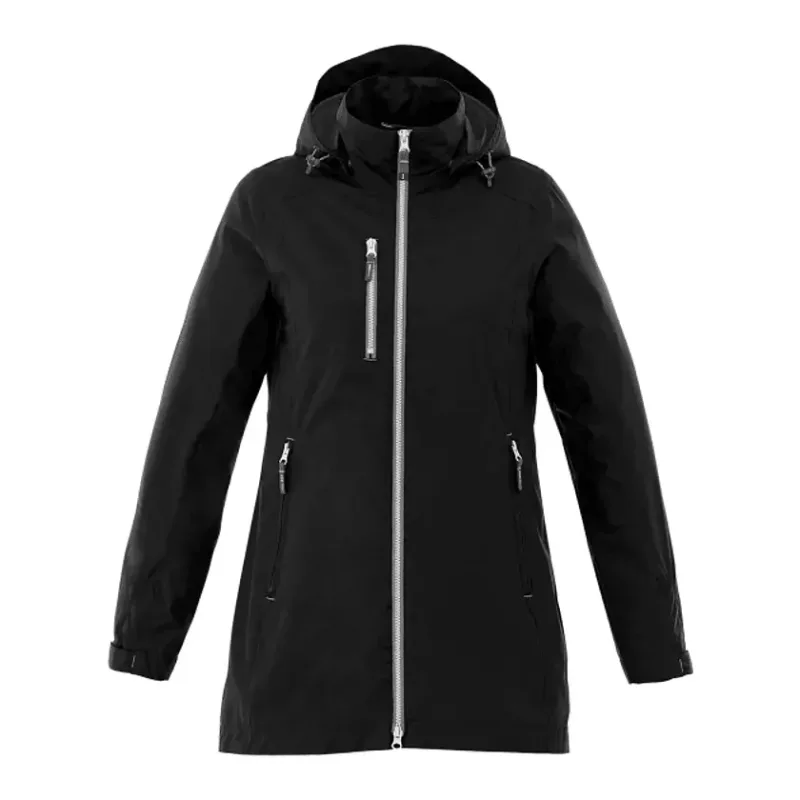 Custom Branded Women's Ansel Waterproof Jacket — view 13
