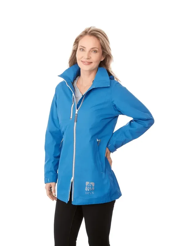 Custom Branded Women's Ansel Waterproof Jacket — view 4